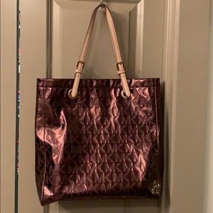 Bronze MK tote—great condition!